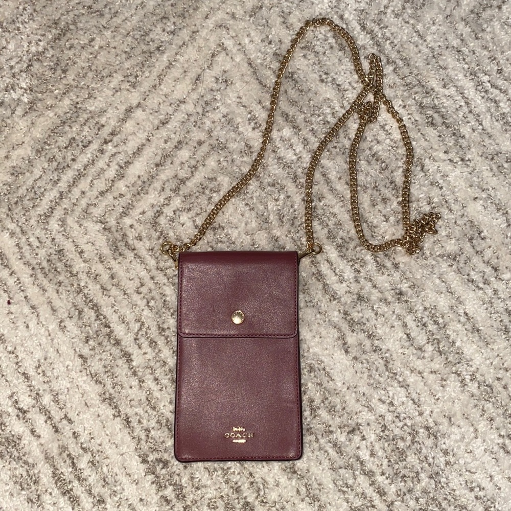 Coach phone crossbody